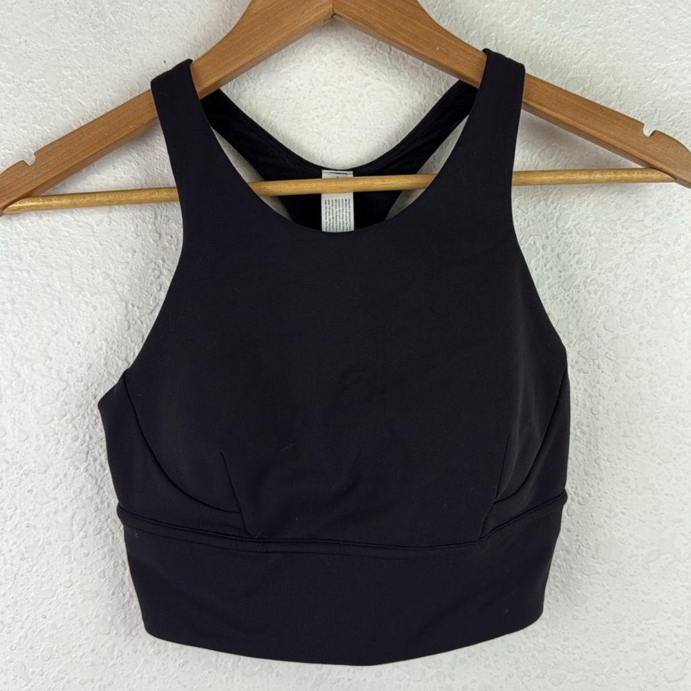 Perfect Lululemon black racerback sports bra 8 - Picture 5 of 6
